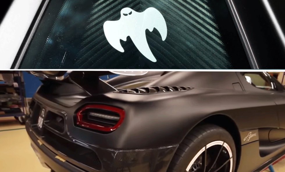 Därför har Koenigsegg ett spöke på bilarna