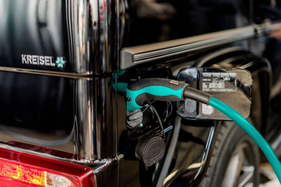 Världens mest oväntade elbil – med The Terminator som testpilot