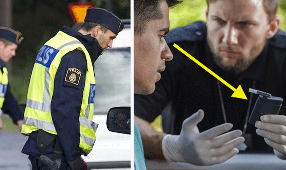Polisen ryter till: 