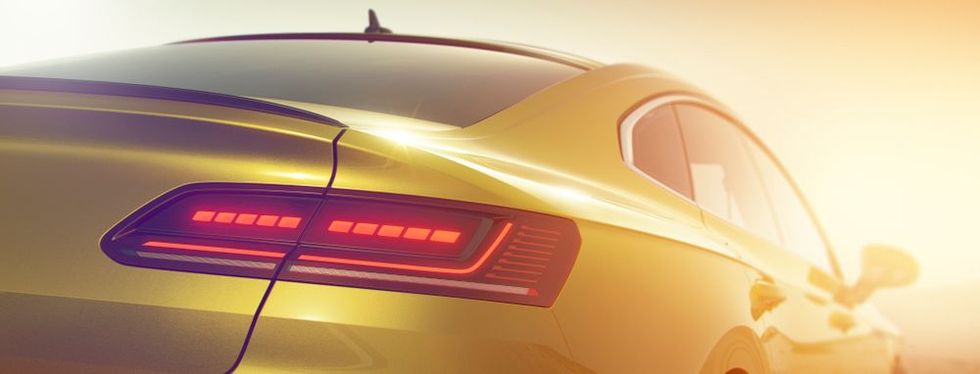 Bilder på Volkswagen Arteon – helt ny fyrdörrars coupé