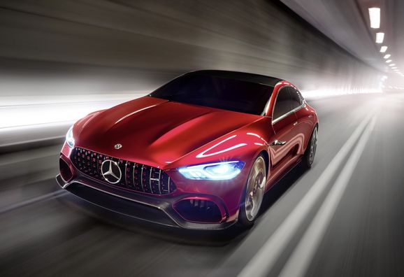 Fyrdörrars Mercedes-AMG GT utmanar Panamera