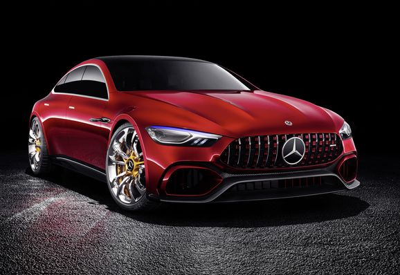 Fyrdörrars Mercedes-AMG GT utmanar Panamera