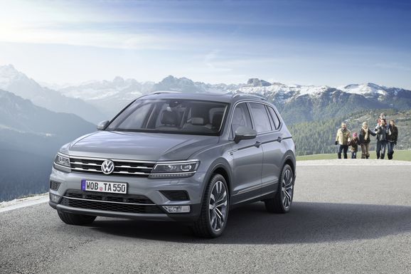 Premiär för sjusitsiga Volkswagen Tiguan Allspace