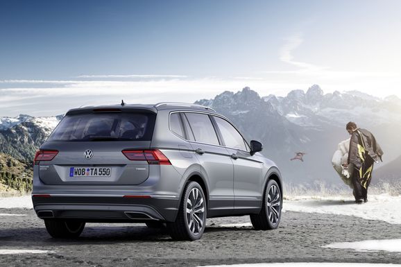 Premiär för sjusitsiga Volkswagen Tiguan Allspace