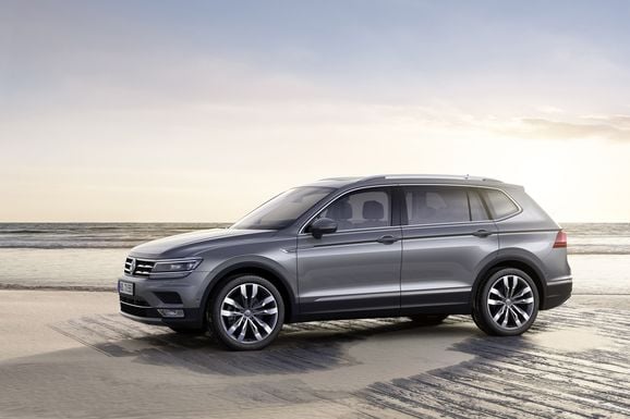 Premiär för sjusitsiga Volkswagen Tiguan Allspace