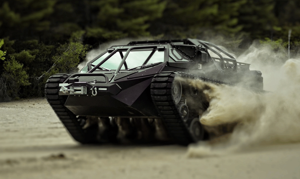 Köp din egen bandvagn – över 100 km/h i terrängen