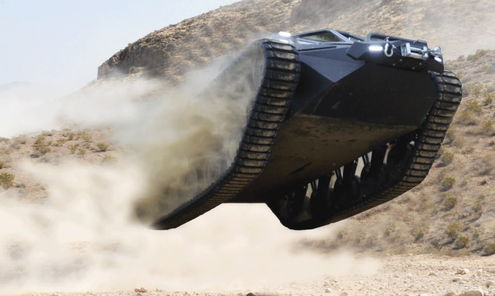 Köp din egen bandvagn – över 100 km/h i terrängen