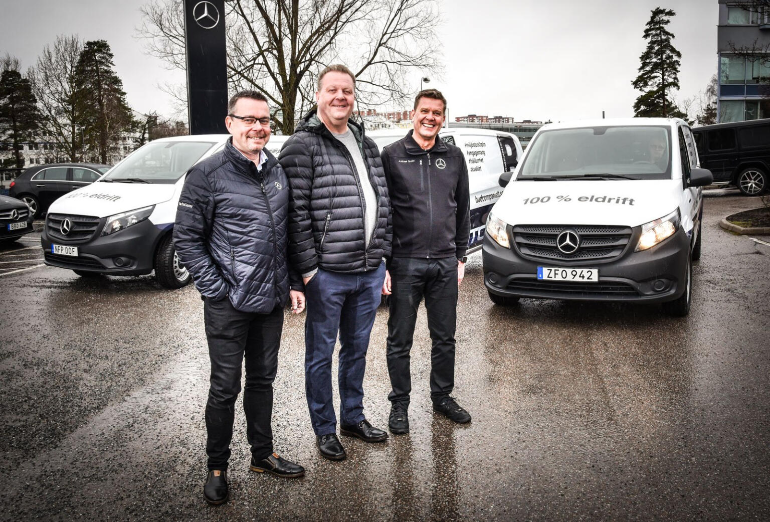 Mercedes eVito börjar nu rullas ut på den svenska marknaden och har börjat testas. Foto: Mercedes-Benz