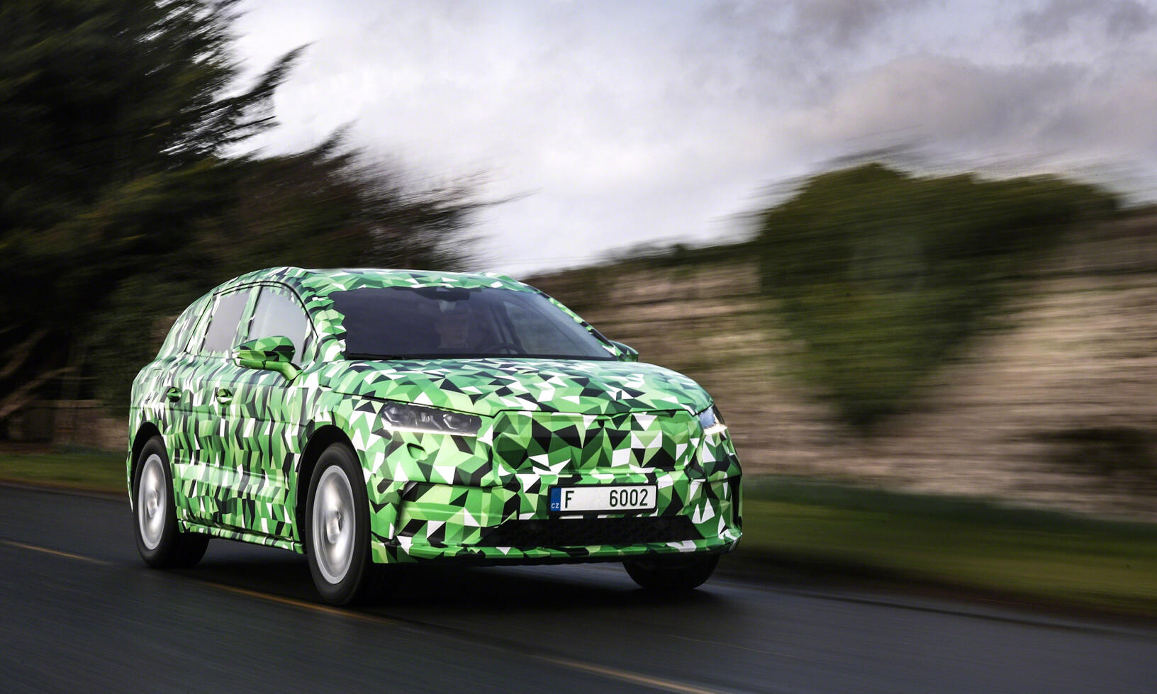 Det blir ett helt gäng eldrivna familjebilar. Skodan kommer även i billigare utföranden, med svagare motor och mindre batteripaket.