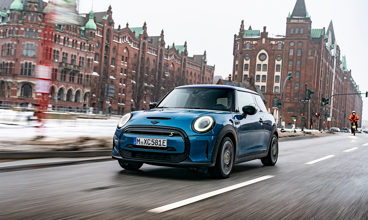 Mini Cooper SE är idag märkets enda elbil.