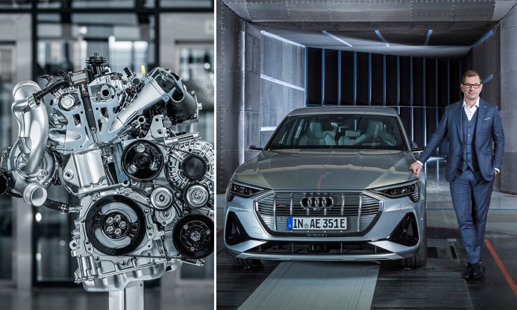 Audi Q7-motorn (AI text)