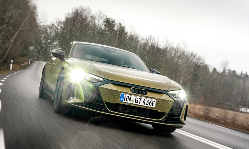 Audis nya sportiga toppmodell ser ganska snäll ut.