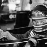 Ronnie Pettersson inför F1-loppet i Anderstorp 1978. Han omkom i ett annat lopp senare samma år.