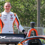 Linus Lundqvist kör i helgen.