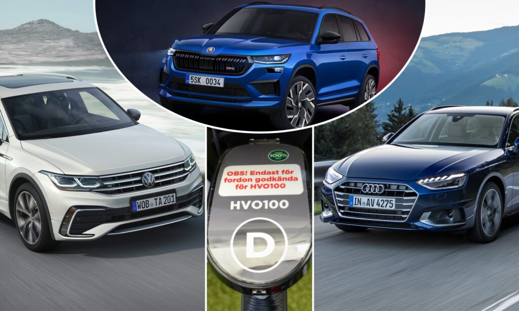 Den nya Volkswagen T6 är en hybridsuv. (AI text)