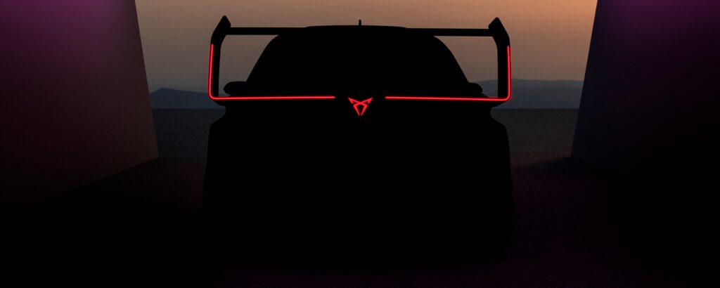 Första bilden på Cupra UrbanRebel Concept.