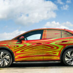 ID.5 är tre centimeter längre än ID.4 och aningen lägre för att ge slankare proportioner och bra innerutrymmen.