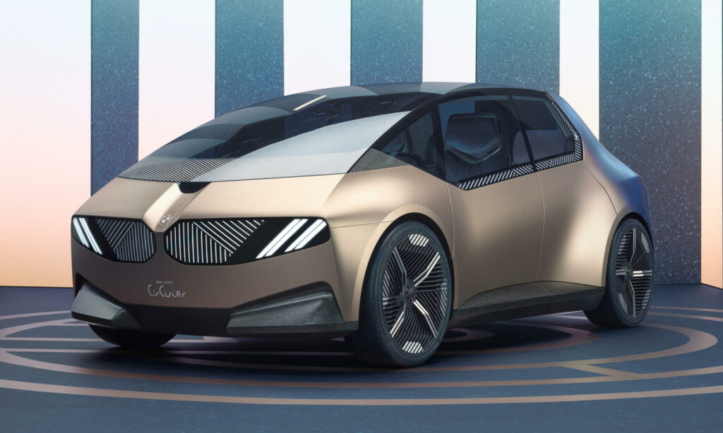 BMW:s framtida elbilskoncept (AI text)