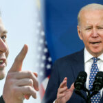 Personer visas i bild framför en bil. (AI text)