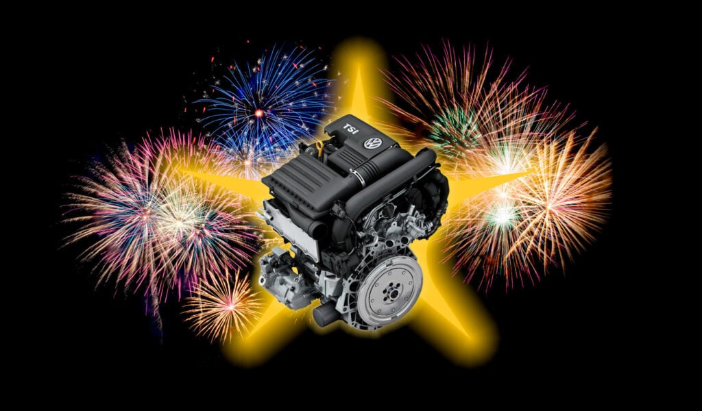 En bil med fyrverkerier på den (AI text)