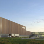 Så här tänker sig Northvolt att deras nya tyska batterifabrik i Tyskland ska se ut när den står klar.