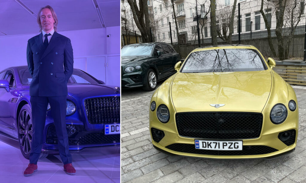 Valdis Spredzis, sexfaldig rallymästare i Lettland och ägare av Bentley Riga, deltog på invigningen av Bentleys nya showroom i Stockholm.