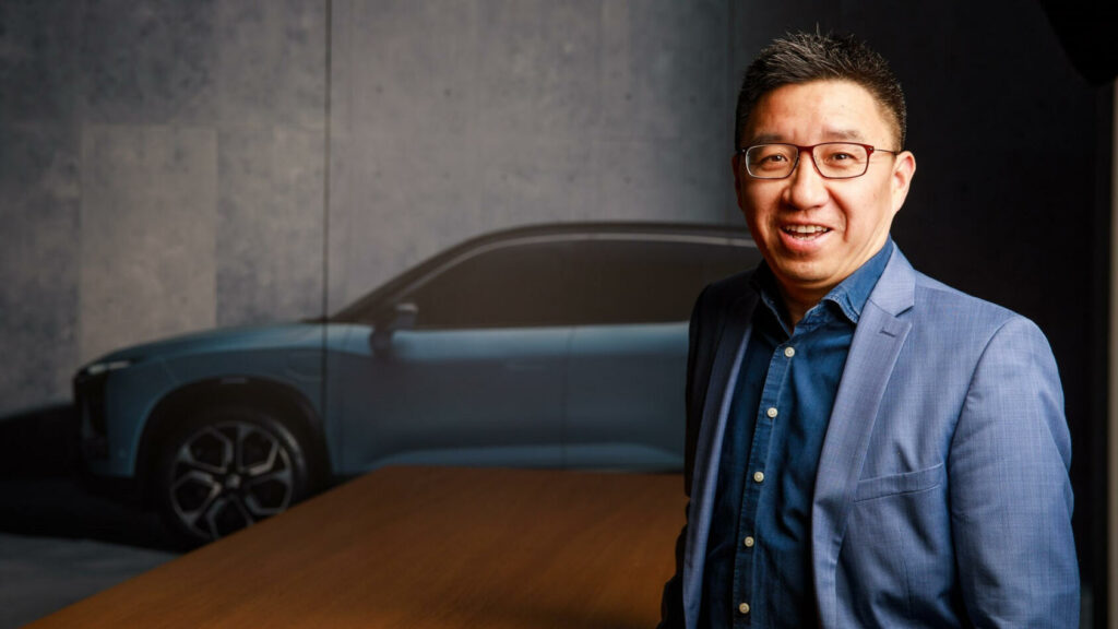 ”Ägarna är det viktigaste för oss”, säger den kinesiska elbilstillverkaren Nios vice president Hui Zhang.