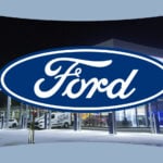 En Ford-återförsäljare på natten (AI text)