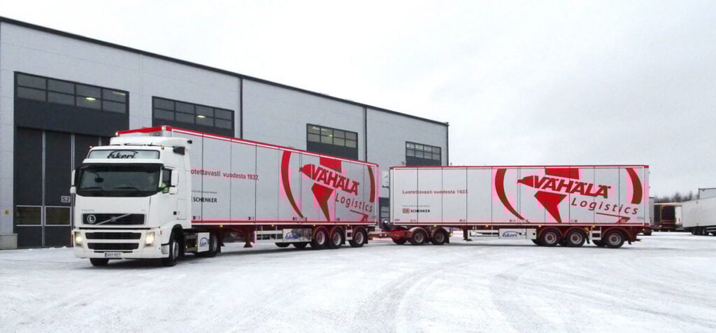 I Finland rullar redan 34,5 meter långa ekipage på prov – och det tycks fungera bra. Foto: Ekeri