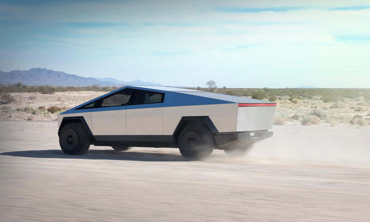 Tesla Cybertruck går nu bara att beställa i USA, Kanada och Mexiko.