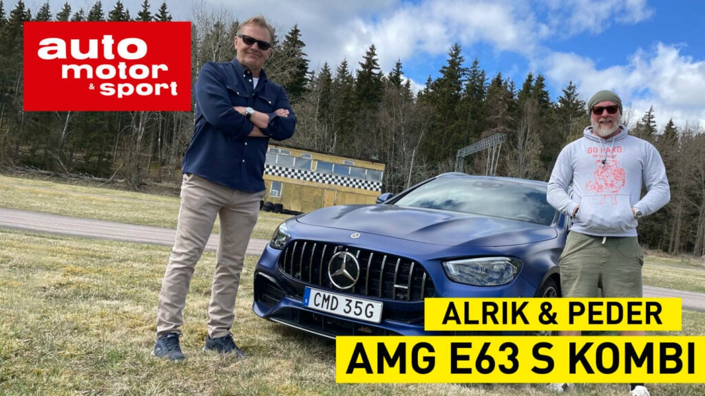 Äntligen: Alrik & Peder har till slut fått tag på en av de bilar som Förnuft & Känsla-tittarna efterfrågat allra mest, Mercedes-AMG:s V8-drivna monsterkombi E63 S 4Matic+!