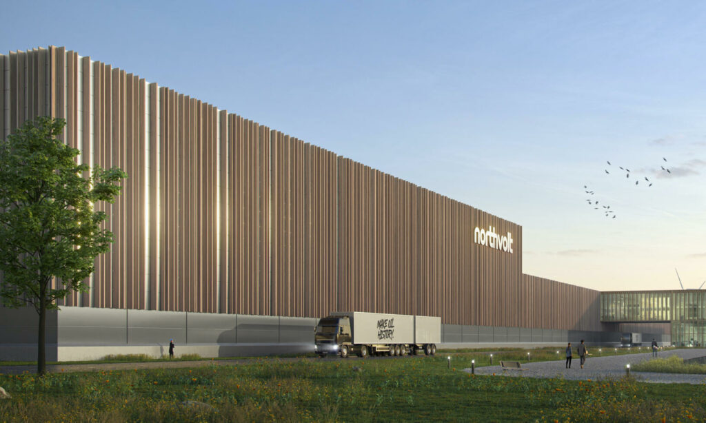 En illustration av den nya Audi A8. (AI text)