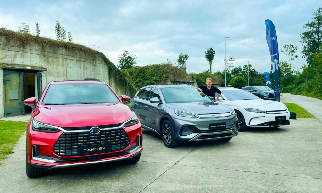 Sjutsitsiga suven Tang, den snabba sedanen Han och mellanklass-suven Atto kommer till Sverige i höst.