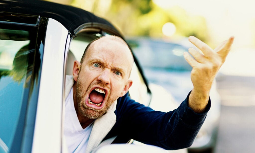 ”Irritation och vägilska kan leda till att man tappar koncentrationen”, säger Markus Ljungblad, skadechef på Gjensidige Försäkring.