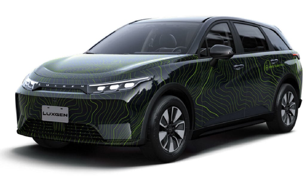 Luxgen n7 har plats för sju.