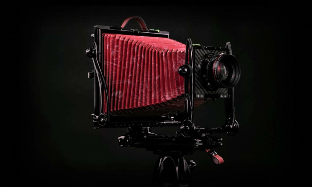 Pagani och Gibellinis exklusiva storformatskamera är inget för amatören.