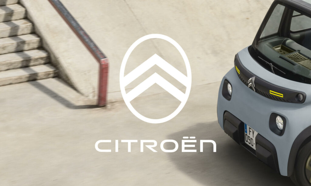 Citroëns nya logotyp följer en tydlig trend bland storföretag.