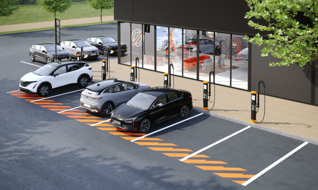 Mobilize Fast Charge-nätverkets stationer ska erbjuda kunderna en mysig loungeupplevelse medan de laddar.