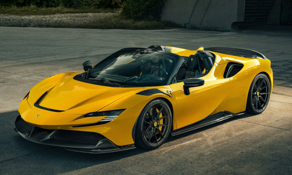 De 21 tum stora "NF"-fälgarna är även de Novitecs verk och finns i flera varianter och färger.