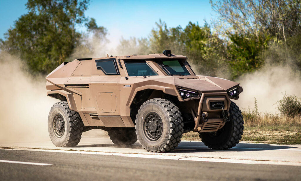 Arquus Scarabee är framtagen för den franska militären.