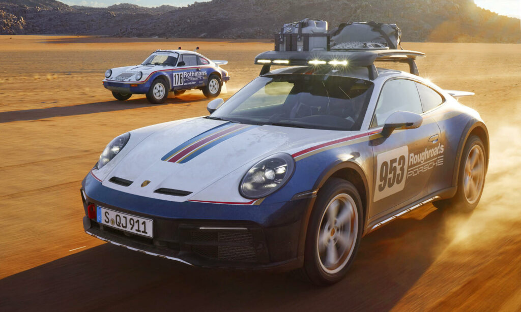 Efter alla rykten är den nu till slut officiell, Porsches terränganpassade specialutgåva av 911.