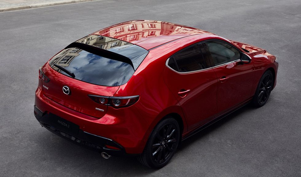 Tekniken i Mazda3 är optimerad för föraren: ”Rätt lösning i rätt tid”