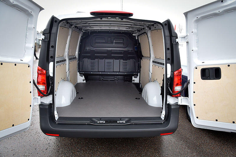 Mercedes helt nya elektriska transportbil eVito: 