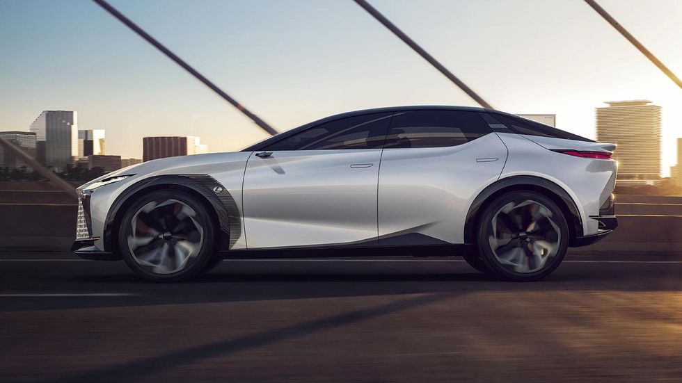 Lexus RZ – lyxversion av elsuven Toyota bZ4X