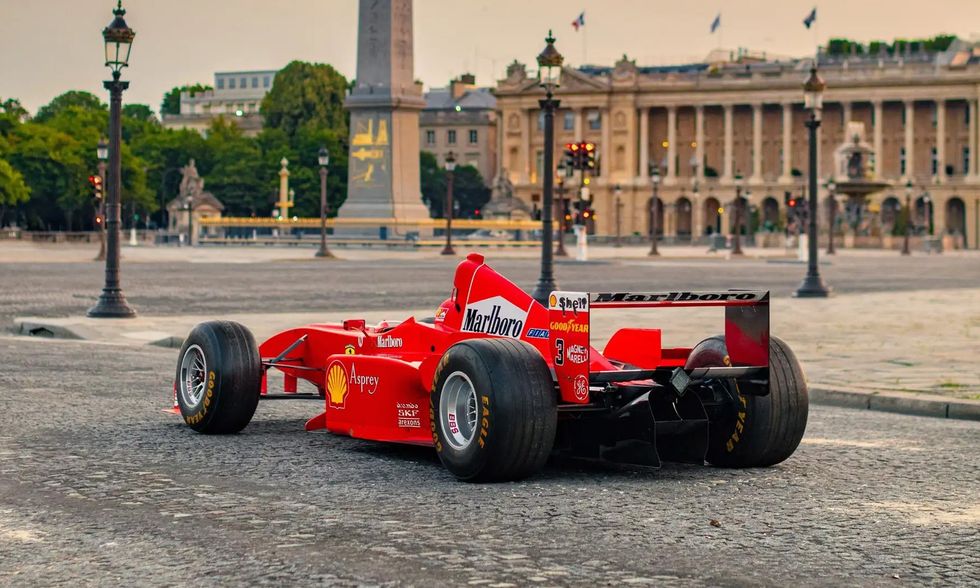 Auktion: Så dyr blev Schumachers F1-Ferrari