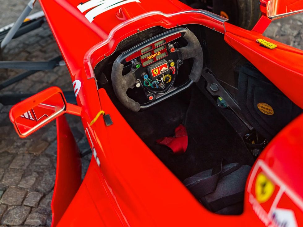 Auktion: Så dyr blev Schumachers F1-Ferrari