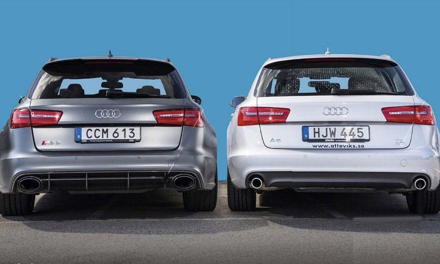Audi A4 jämfört med Audi Q7 (AI text)