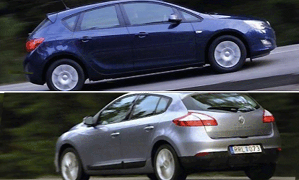 Renault Clio gentemot Renault. (AI text)