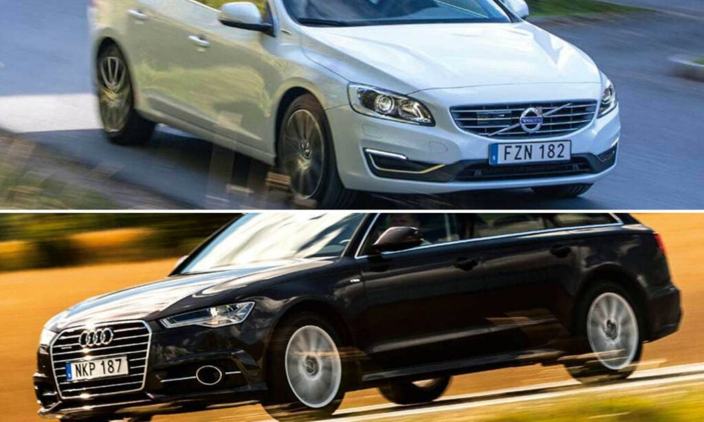 Audi A4 jämfört med Audi (AI text)