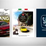 En tidningsöverlag med en bil och en person (AI text)